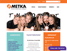 Tablet Screenshot of metkaweb.fi